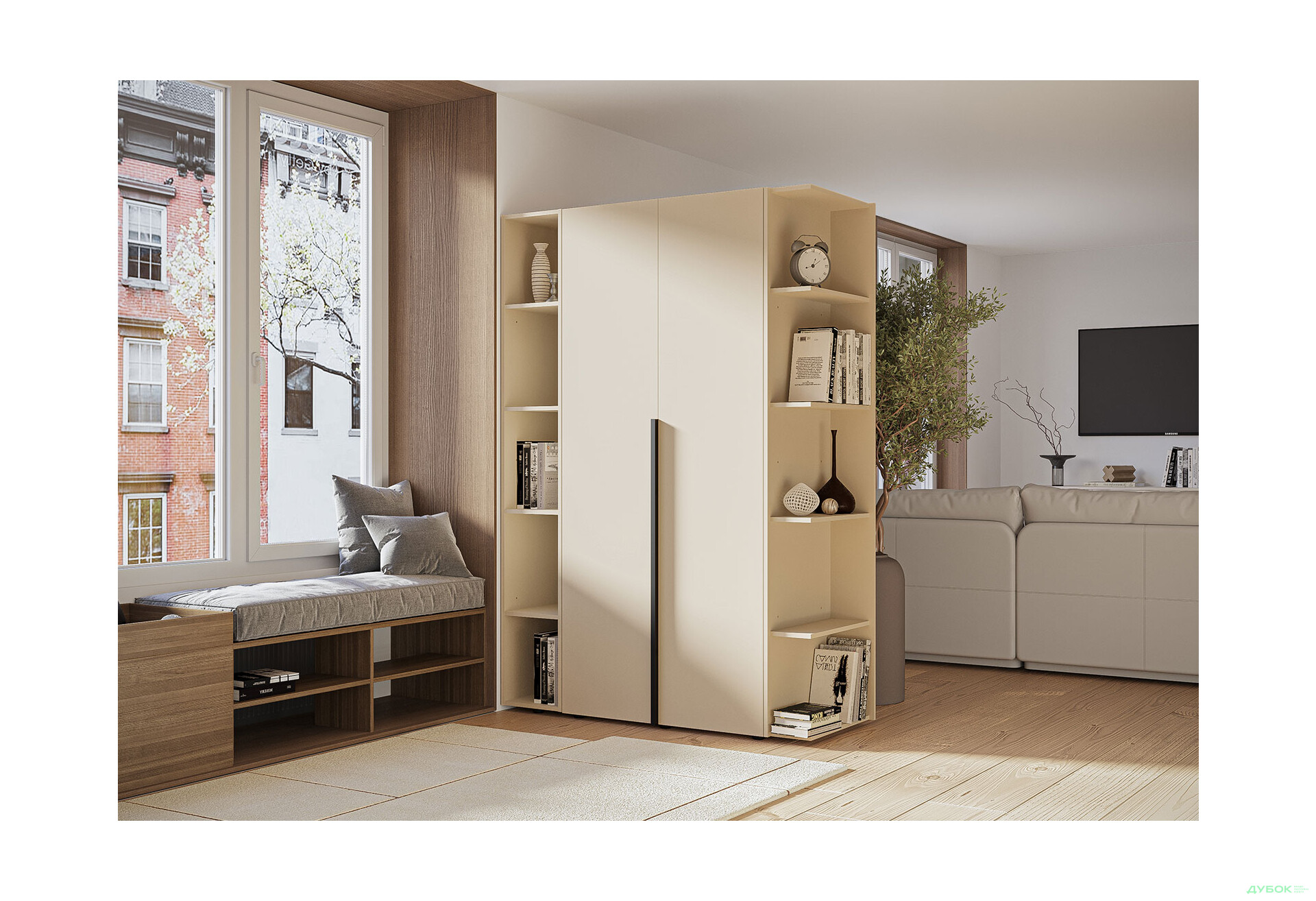 Зображення 2 - Консоль Garant Соло відкрита 55 см, кашемір