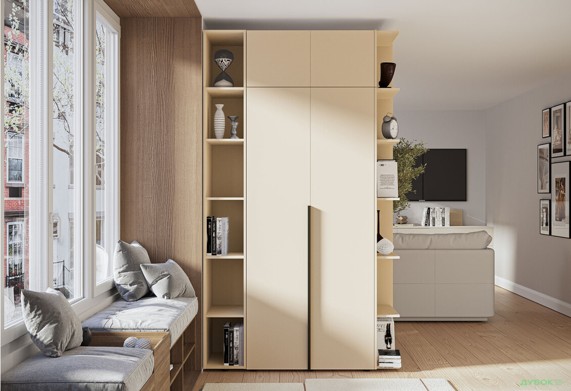 Зображення 3 - Антресоль Garant Соло КВ 53 см, кашемір