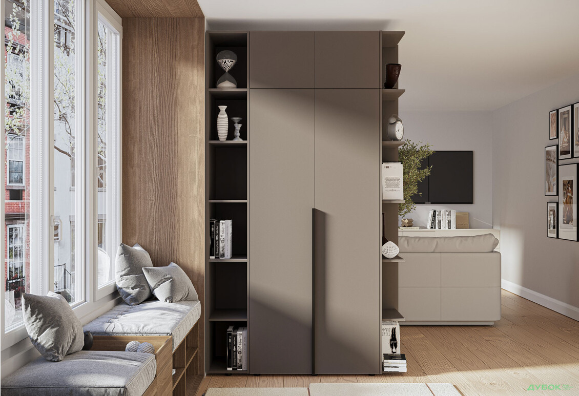 Зображення 2 - Антресоль Garant Соло КВ 53 см, графіт