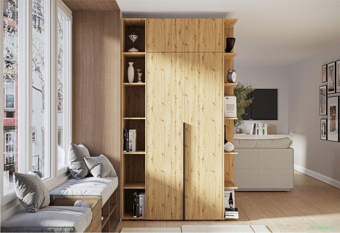 Зображення 3 - Антресоль Garant Соло КВ 53 см, дуб артизан