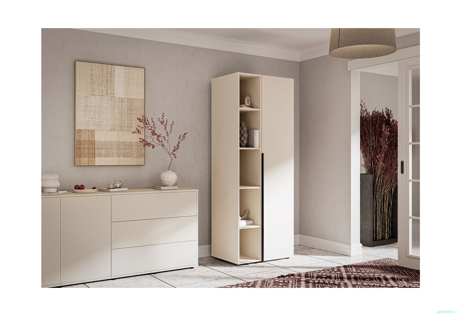 Зображення 3 - Консоль Garant Соло пряма 30 см, кашемір