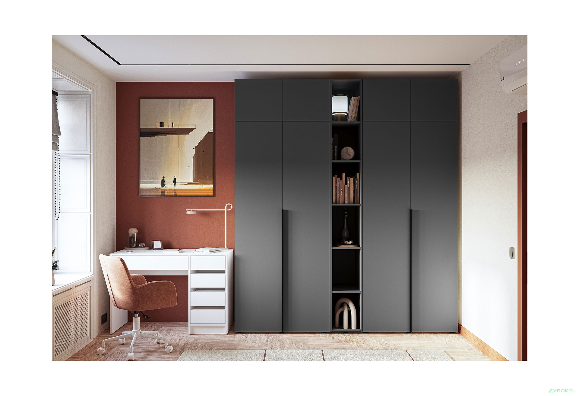 Изображение 6 - Консоль Garant Соло прямая 30 см, графит