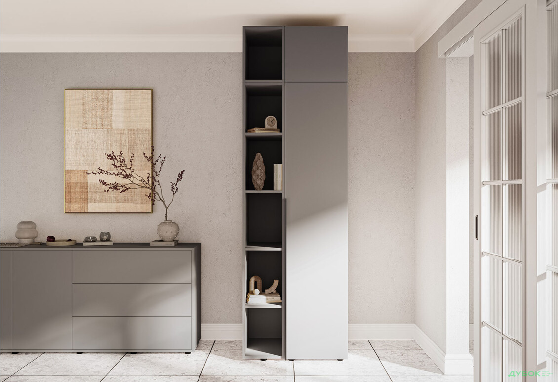 Зображення 4 - Консоль Garant Соло пряма 30 см, сіра мишка