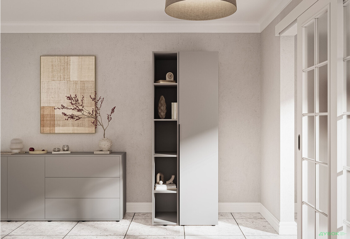 Зображення 2 - Консоль Garant Соло пряма 30 см, сіра мишка