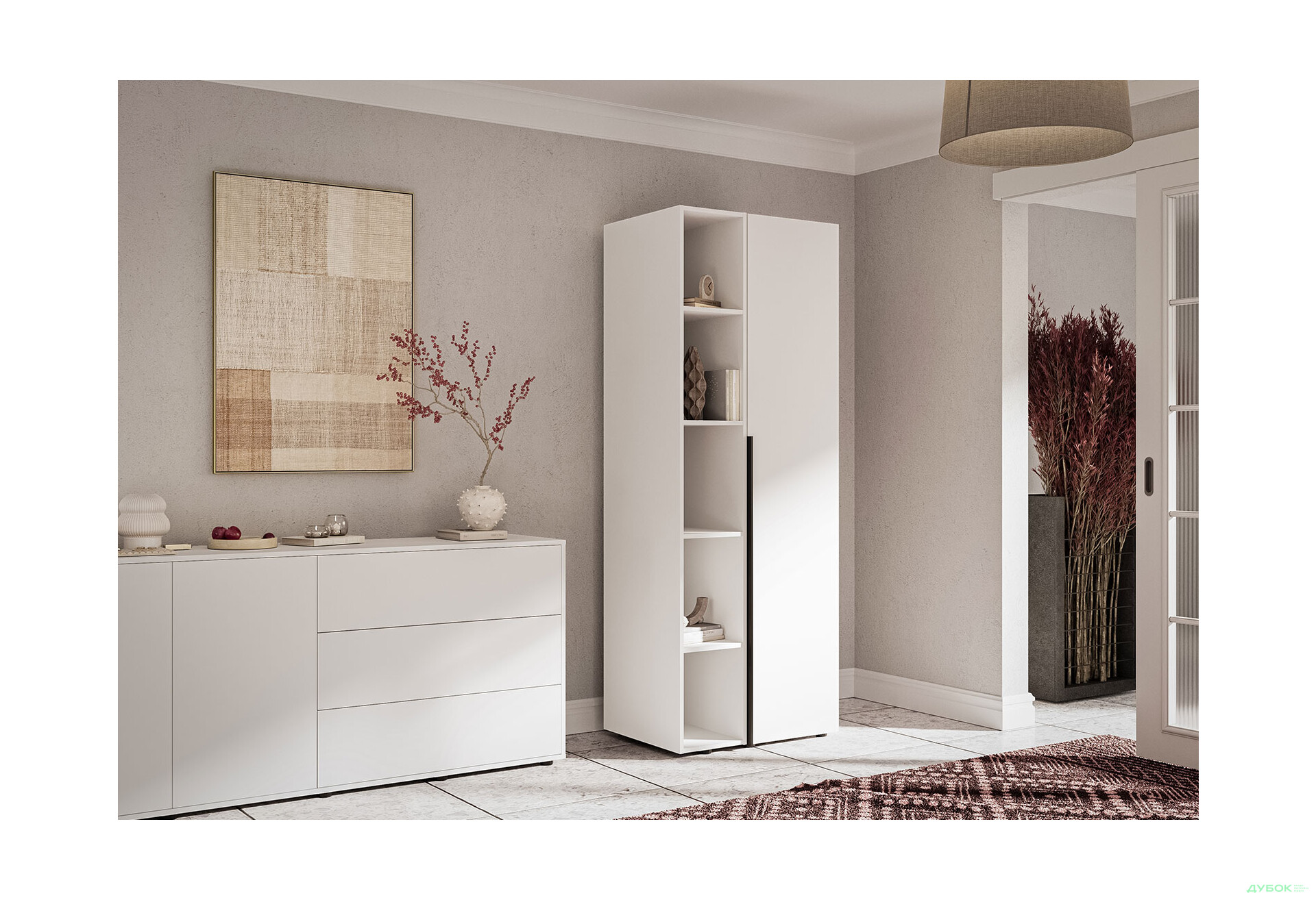 Зображення 2 - Консоль Garant Соло пряма 30 см, німфея альба