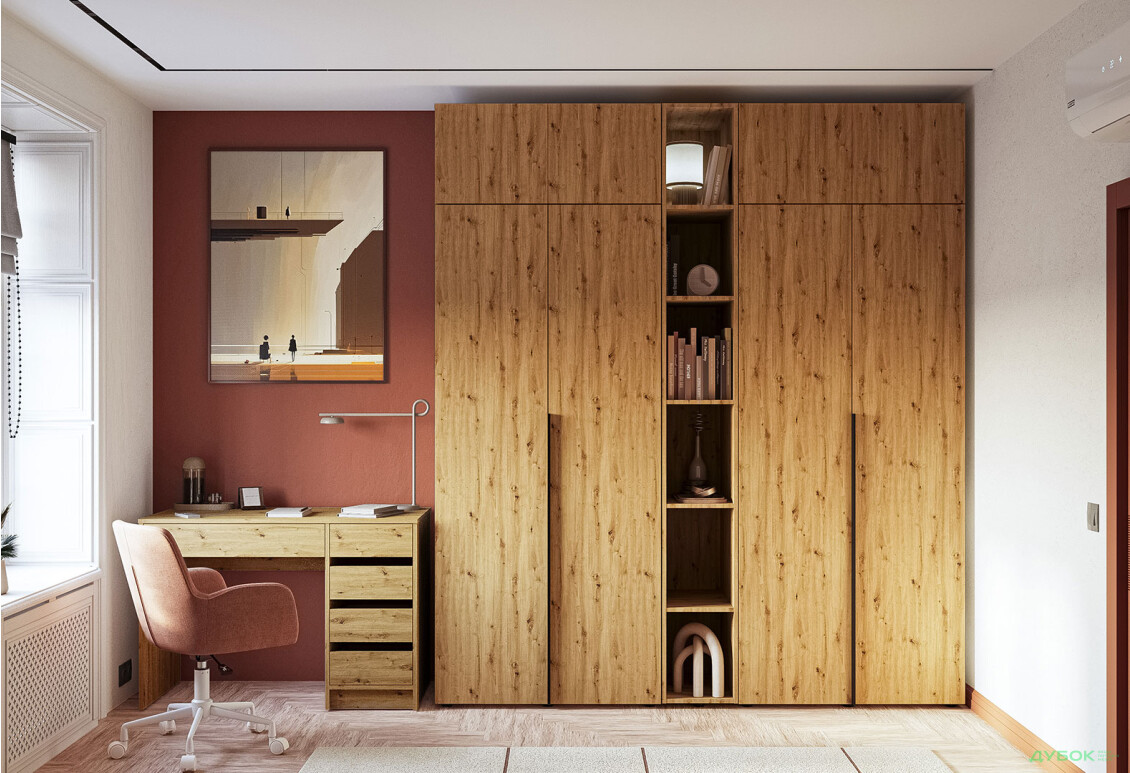 Зображення 6 - Консоль Garant Соло пряма 30 см, дуб артизан