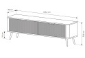 Изображение 7 - Тумба под ТВ Perfect Home Ланте / Lante с 2 дверками 163 см, белый, золотые ножки