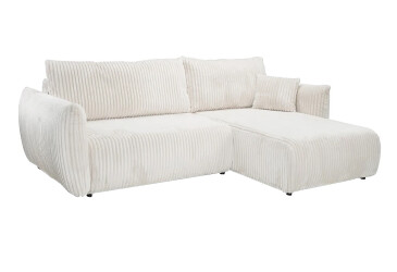 М'який куточок Perfect Home Аллора / Allora 257х177 см кут Г Бежевий (Tilia 1)