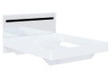 Зображення 3 - Ліжко Світ Меблів Бянко (без вкладу) 160х200 см, Біле з чорною вставкою
