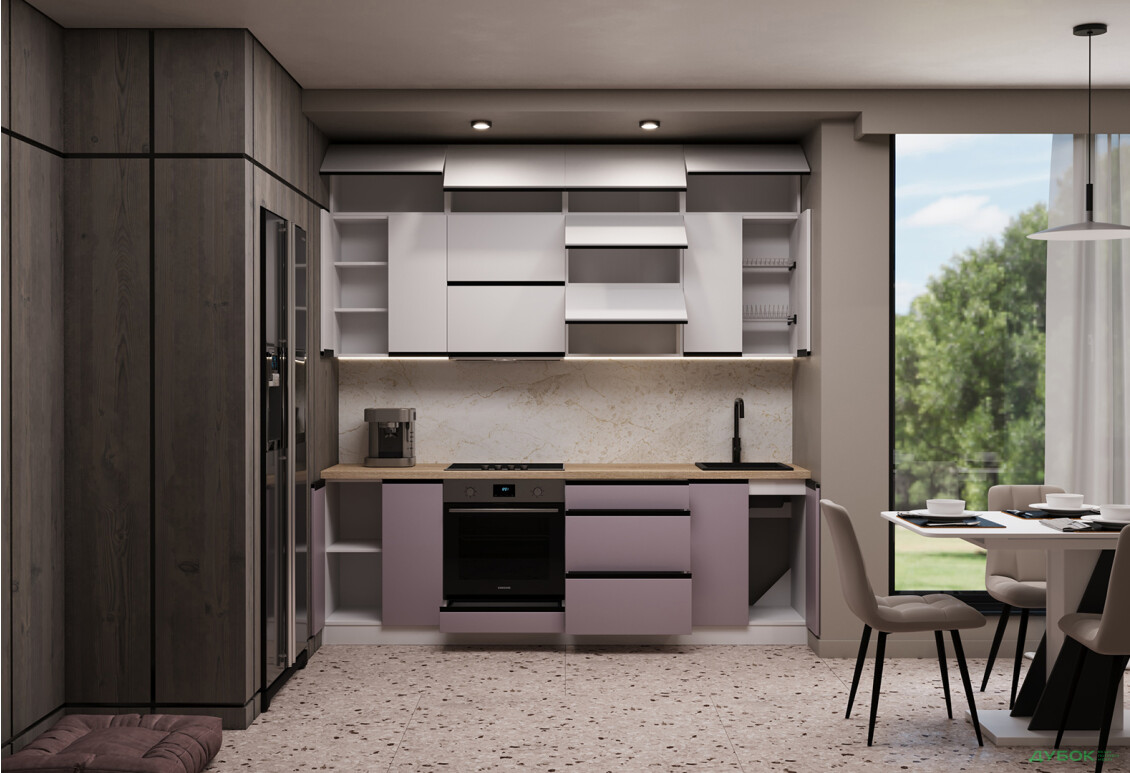 Изображение 7 - Кухня Вип-мастер Прайм Люкс / Prime Luxe 240 см, белый мат / меланж