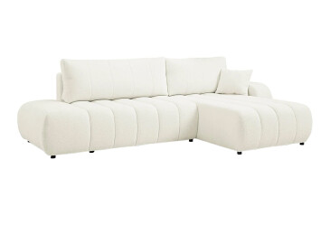 М'який куточок Perfect Home Балу / Baloo 276х176 см кут Г Білий (Lambi 01)