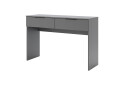 Зображення 1 - Туалетний столик MiroMark Doni / Доні з 2 шухлядами 120 см графіт