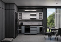 Зображення 4 - Кухня VIP-master Прайм Люкс / Prime Luxe 240 см, білий / сірий