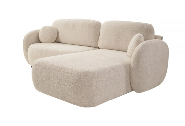 Мягкий уголок Perfect Home Олио / Olio 248х174 см угол Г Беж (Abriamo 03)