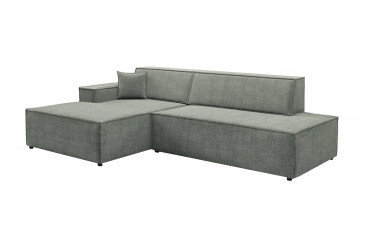 М'який куточок Perfect Home Тілія / Tilia 274х170 см кут Сірий (Dunbar 35)