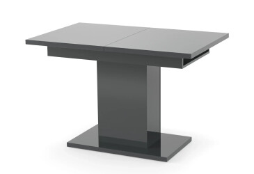 Стіл Неман Твіст розсувний 110/150х67.5 сірий глянець