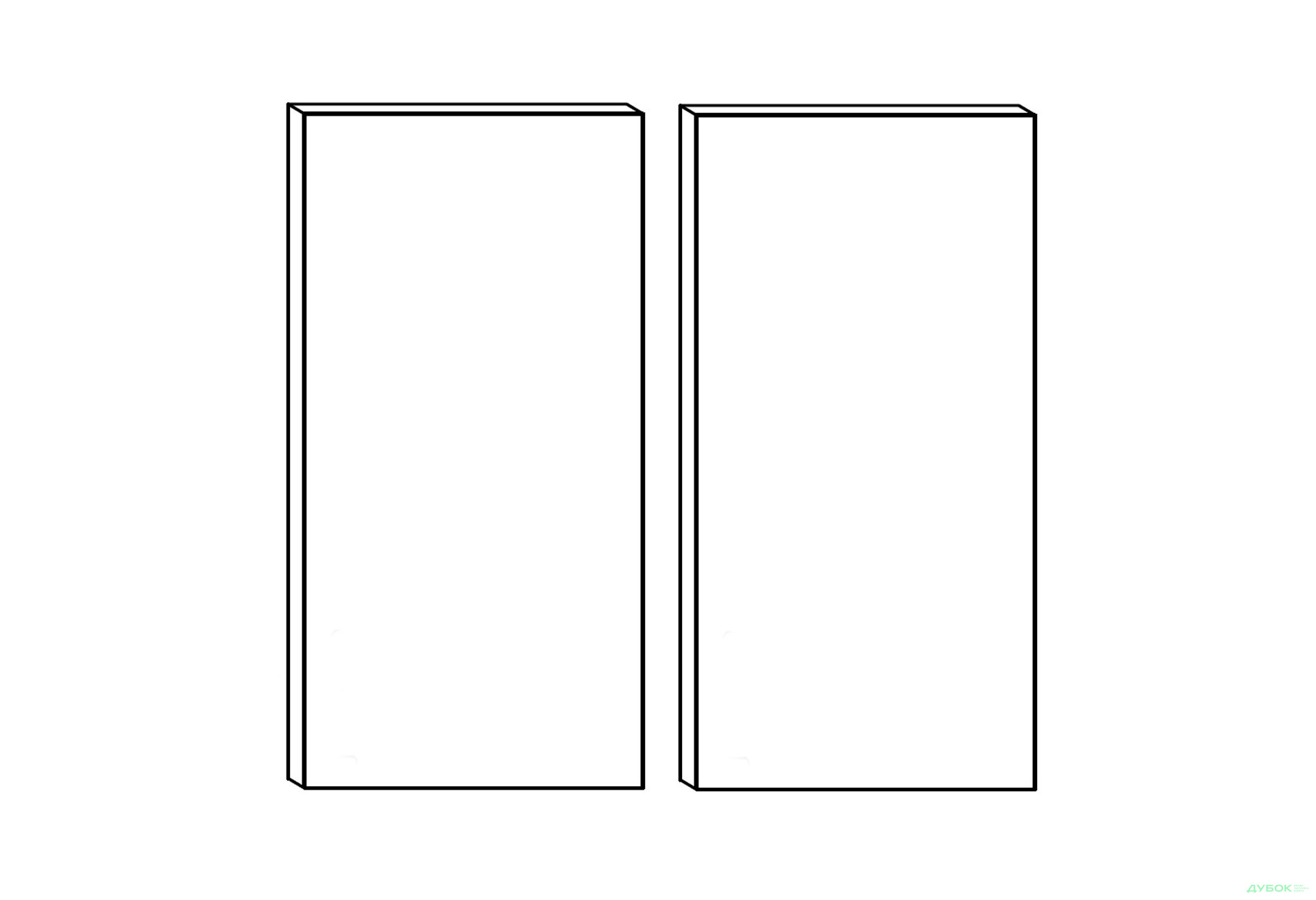 Зображення 1 - Фасад В 60 (h 920) Марта / Аліса Світ Меблів