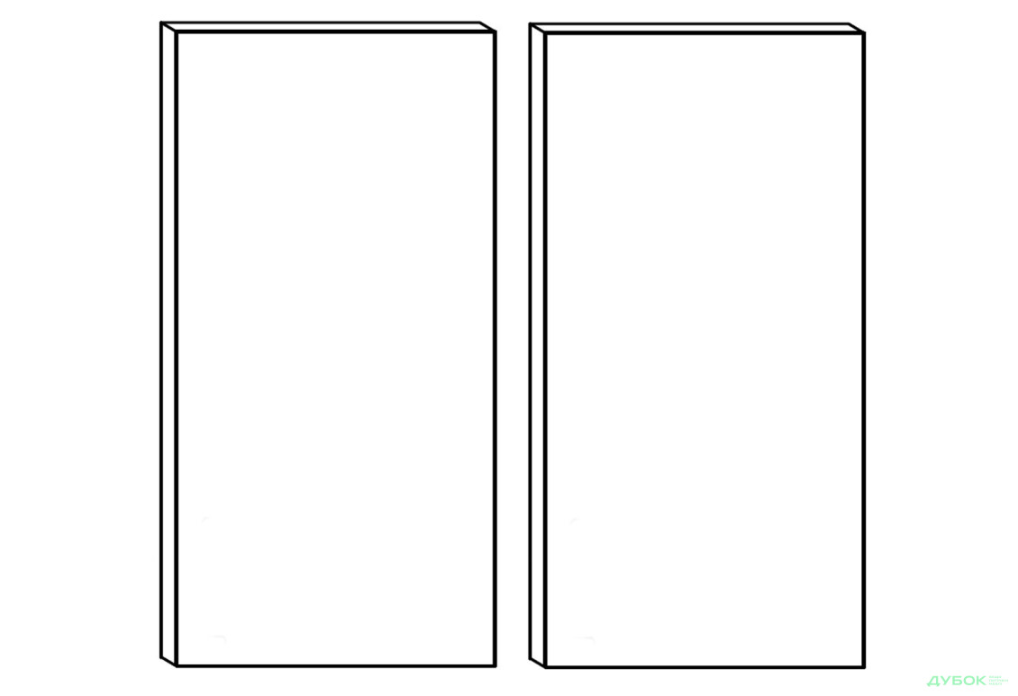 Фасад В 60 (h 920) Марта / Аліса Світ Меблів