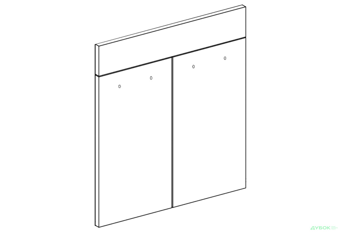 Фасад Н 60 М Марта / Аліса Світ Меблів