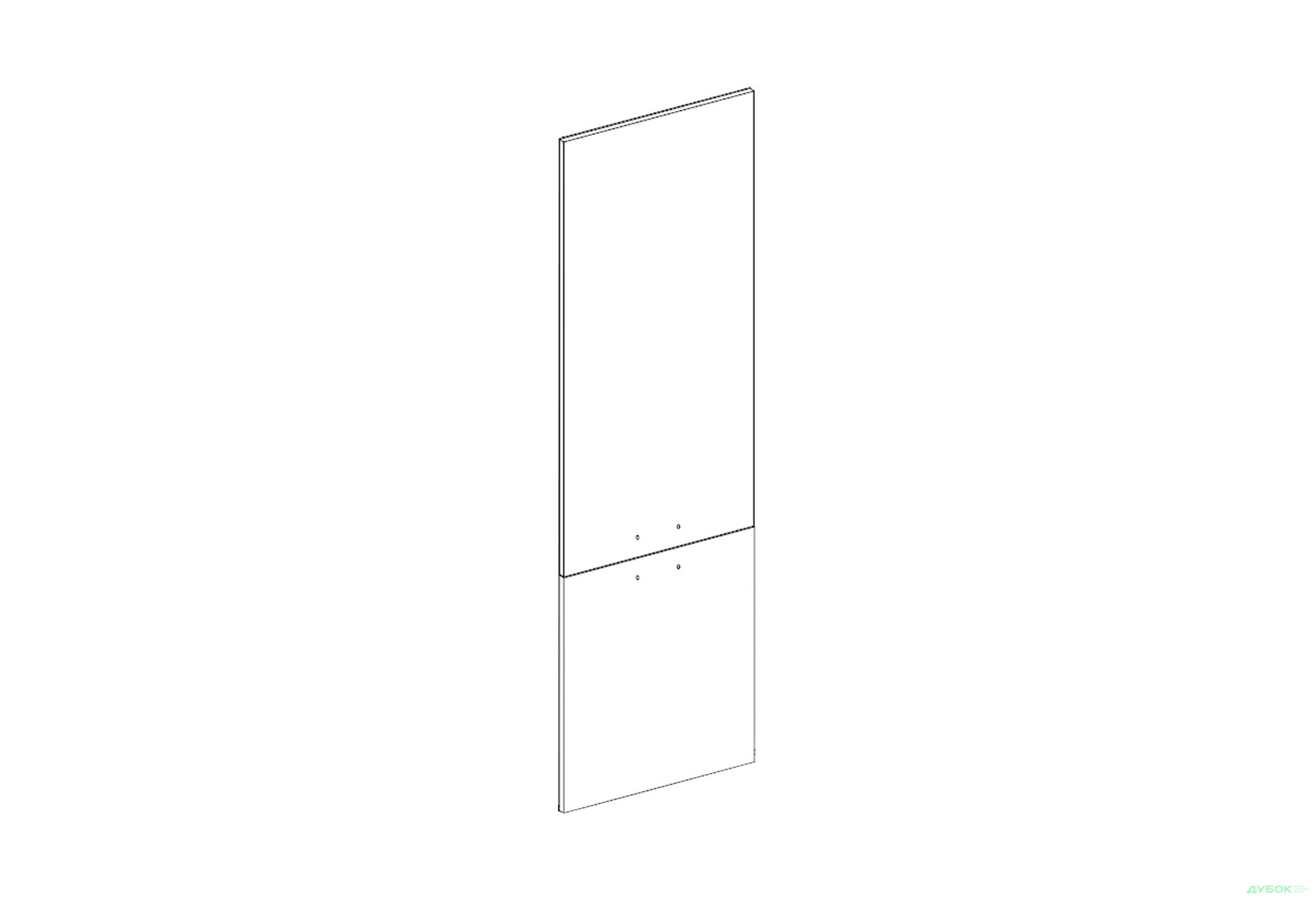 Зображення 1 - Фасад П 60 Х (h 920) Марта / Аліса Світ Меблів