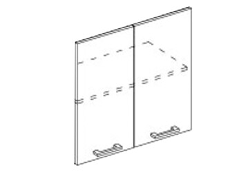 Фасад В 60 2Д п/мікрохв. (920) Марта / Аліса Світ Меблів