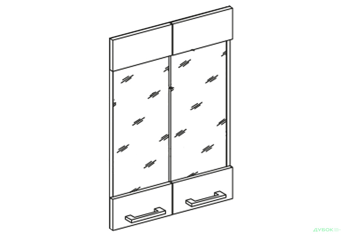 Фасад В 80 Ск (920) Марта / Аліса Світ Меблів