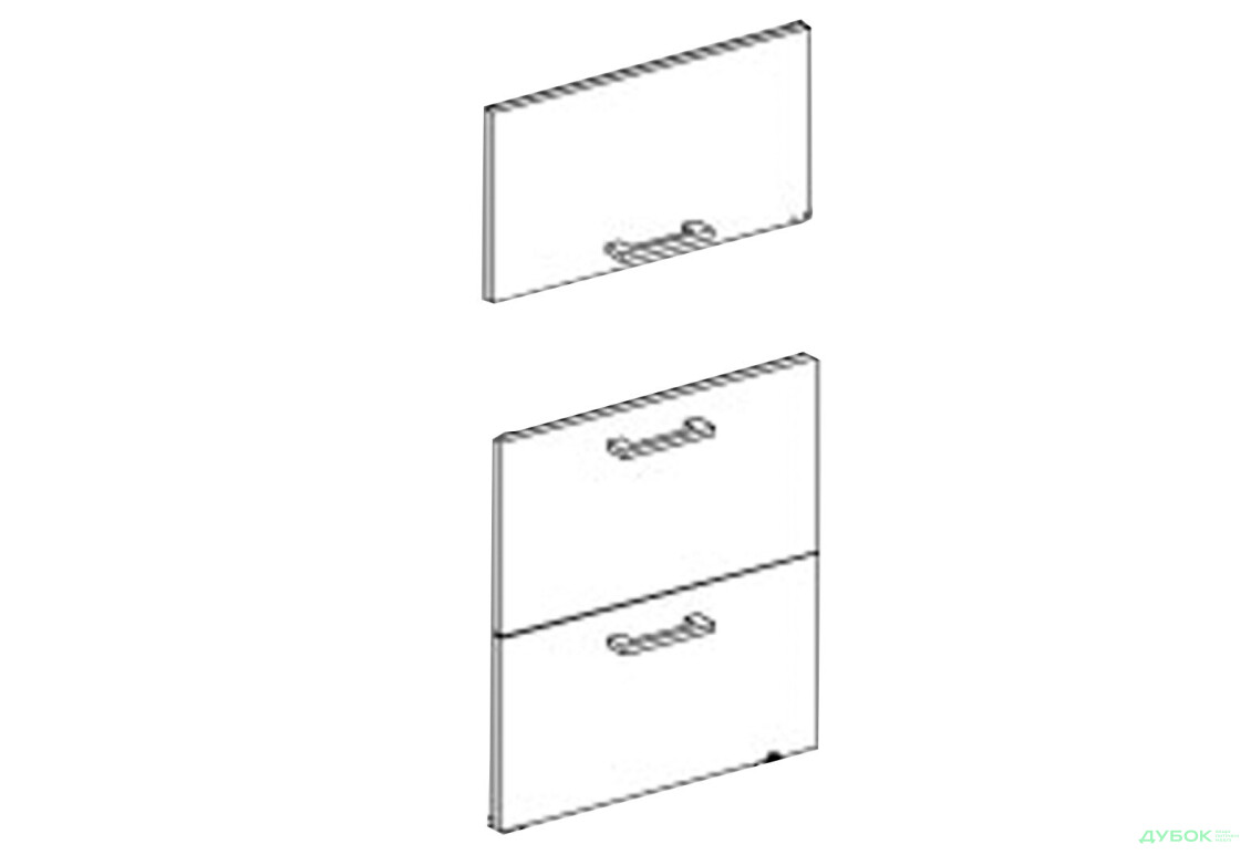Фасад П 60 ДШ п/мікрохв. Марта / Аліса Світ Меблів