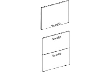 Фасад П 60 ДШ п/мікрохв. (h-920) Марта / Аліса Світ Меблів