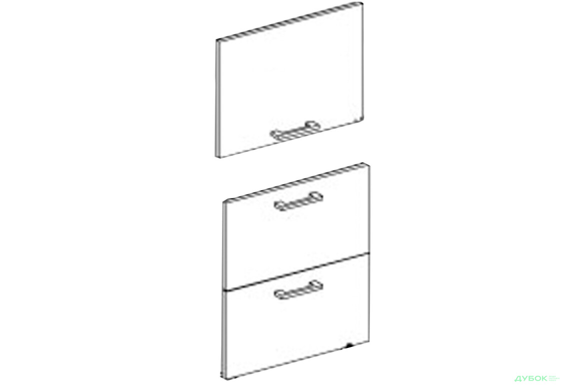 Фасад П 60 ДШ п/мікрохв. (h-920) Марта / Аліса Світ Меблів