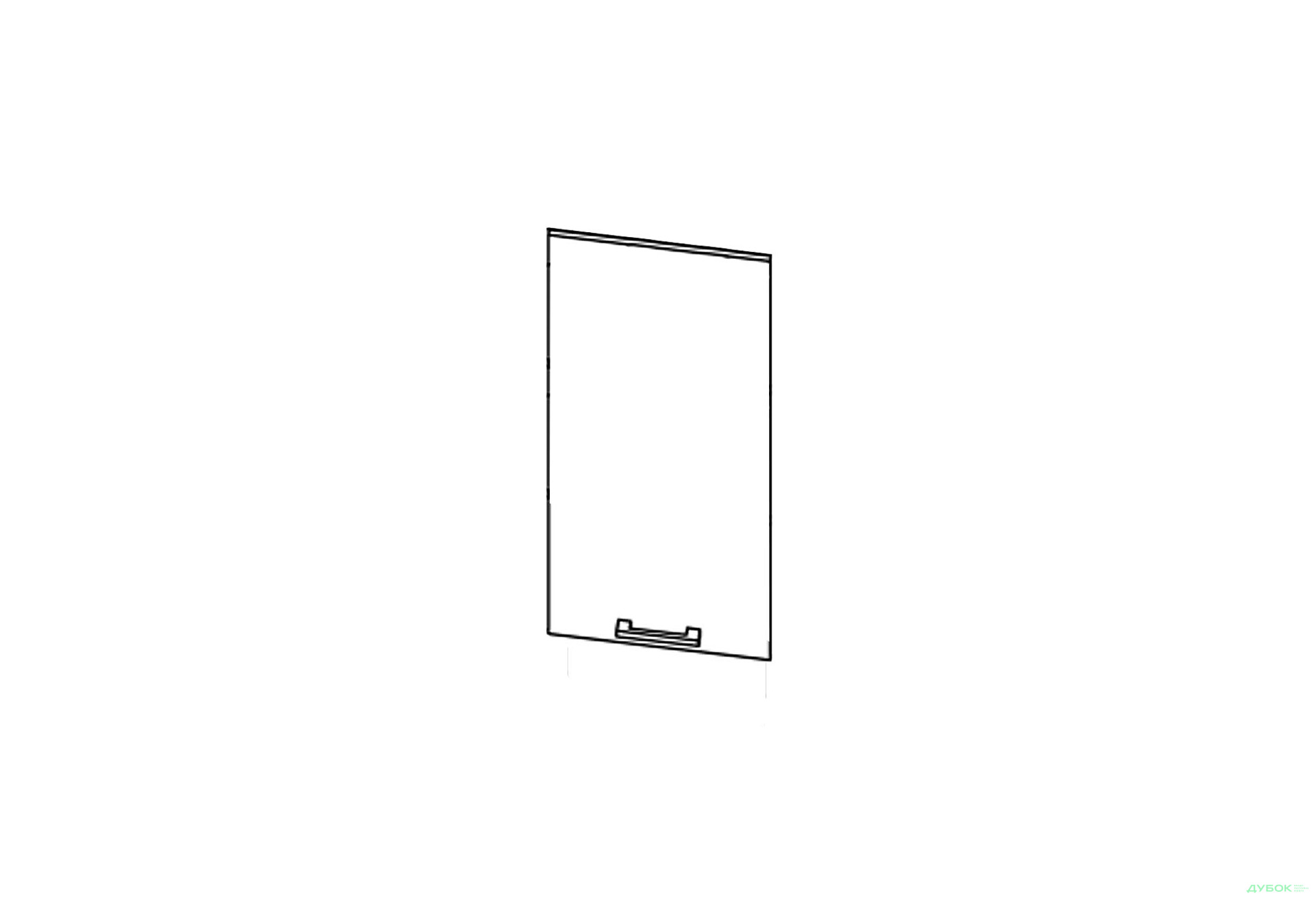 Зображення 1 - Фасад В 60x60 Марта / Аліса Світ Меблів