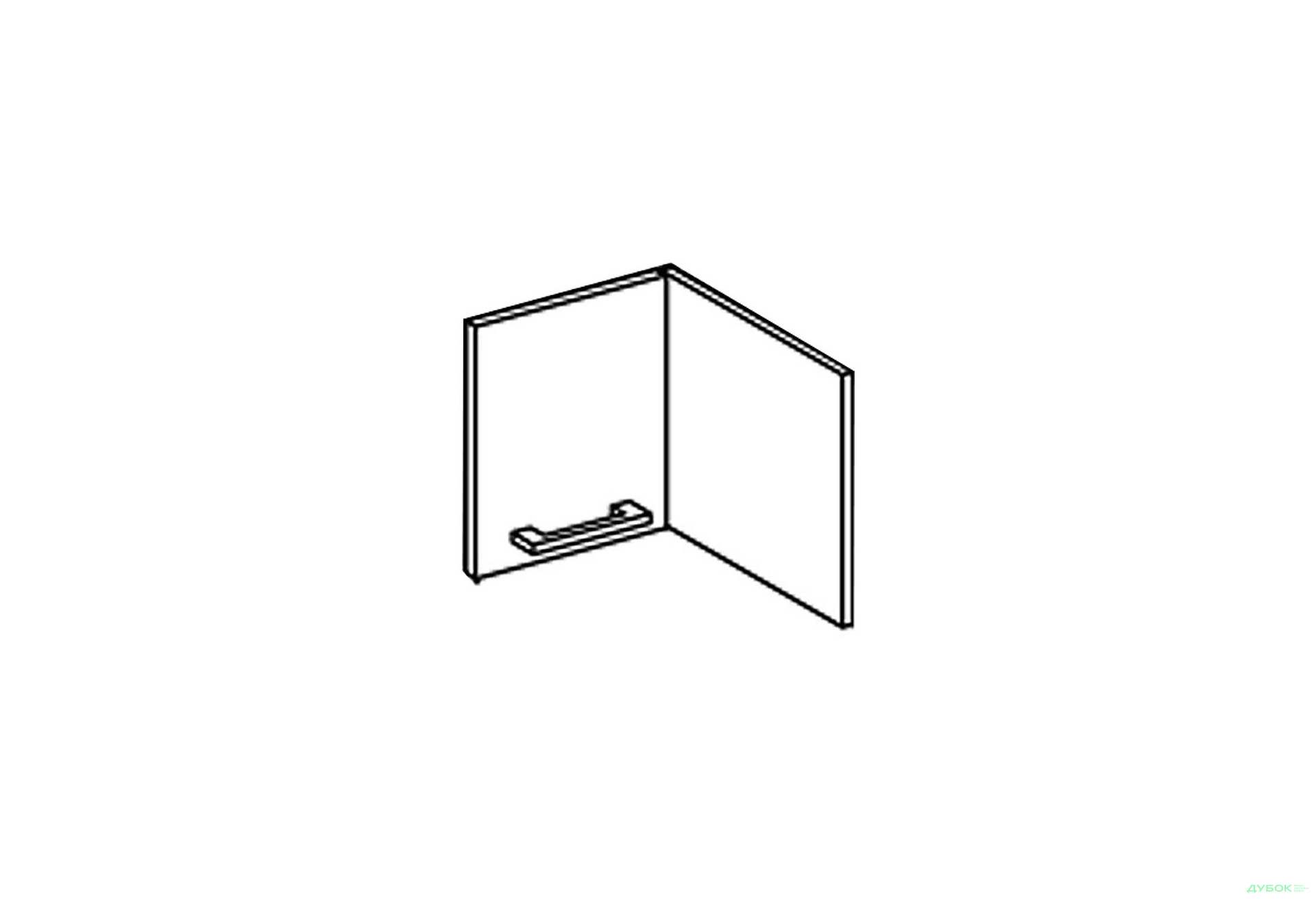 Зображення 1 - Фасад А 90x90 кут прямий (570) Марта / Аліса Світ Меблів