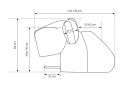 Диван Perfect Home Дот / Dot 217х134 см, Сірий (Dot 07) - Зображення 9 Зображення 9 - Диван Perfect Home Дот / Dot 217х134 см, Сірий (Dot 07)