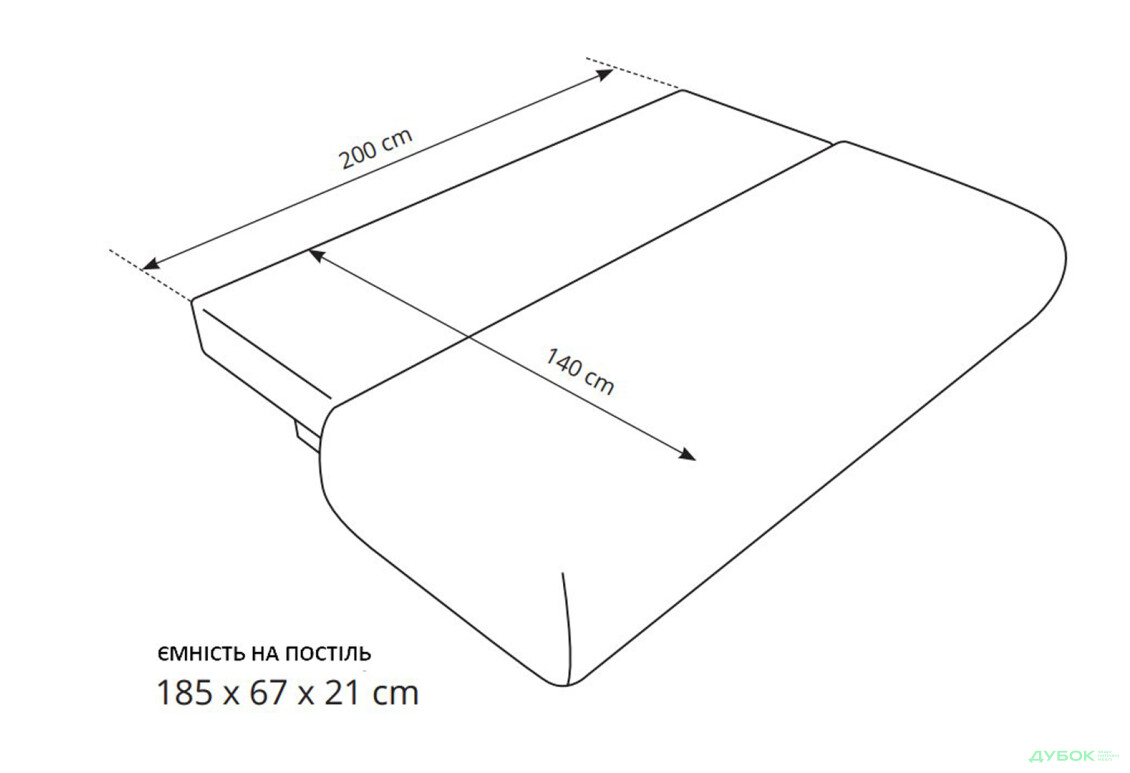 Изображение 10 - Диван Perfect Home Пуенте / Puente 214х100 см, Серый (Vinci 07)