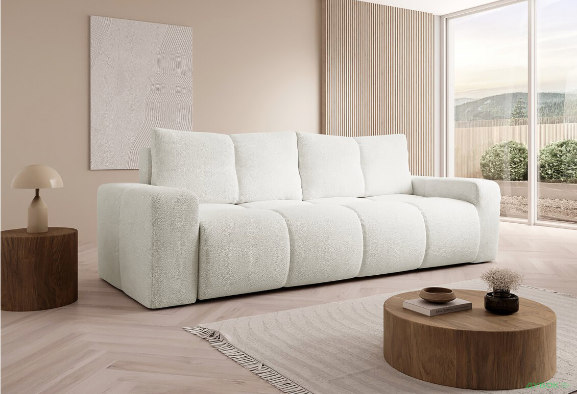 Диван Perfect Home Сохо / Soho 259х99 см, Білий (Perfect Harmony 01) - Зображення 2 Зображення 2 - Диван Perfect Home Сохо / Soho 259х99 см, Білий (Perfect Harmony 01)
