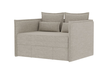 Диван Eurosof Джерси / Jersey 120х190 см, бежевый (Beverly 10)