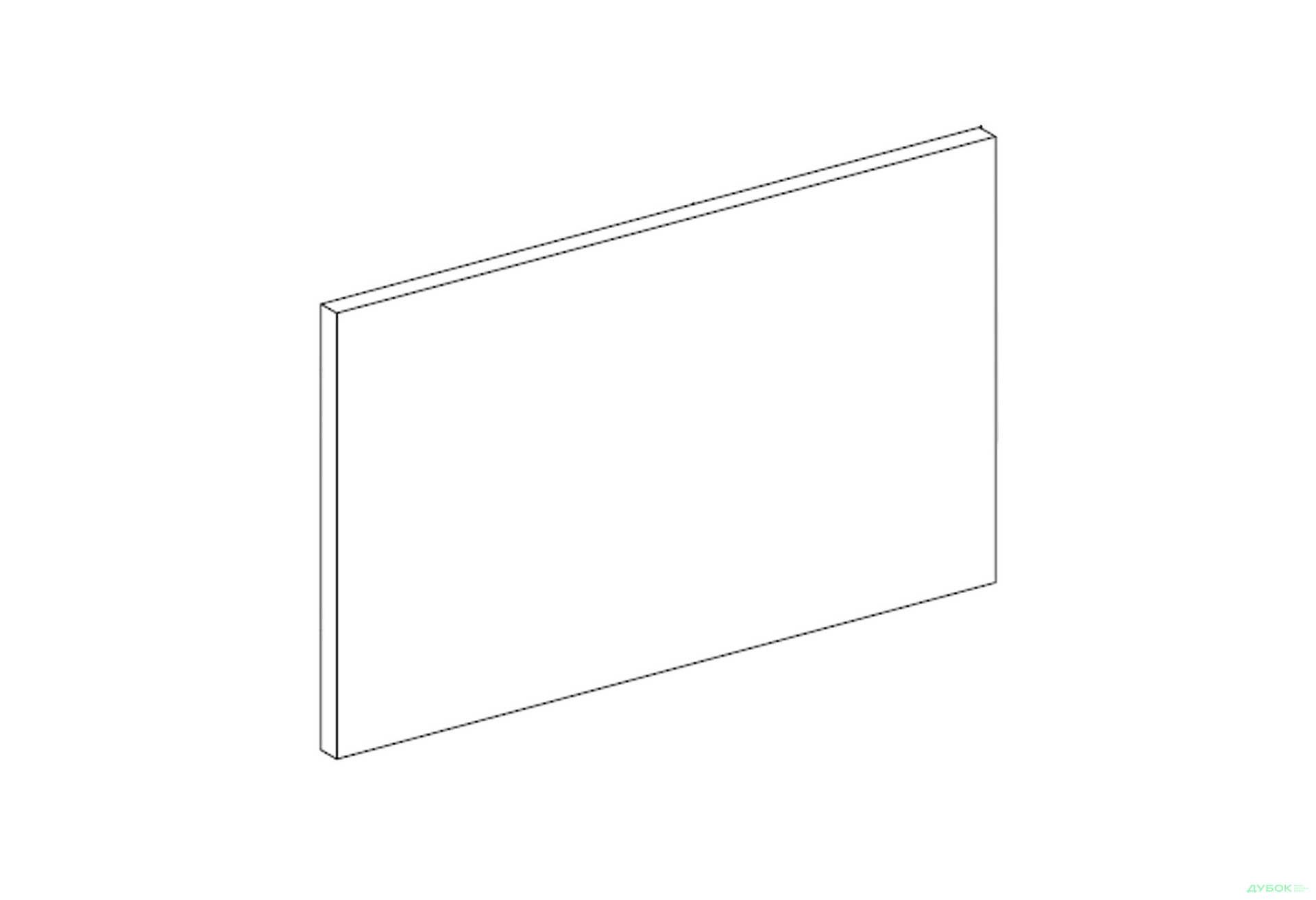 Зображення 1 - Фасад А 50 (320) Марта / Аліса Лак Світ Меблів