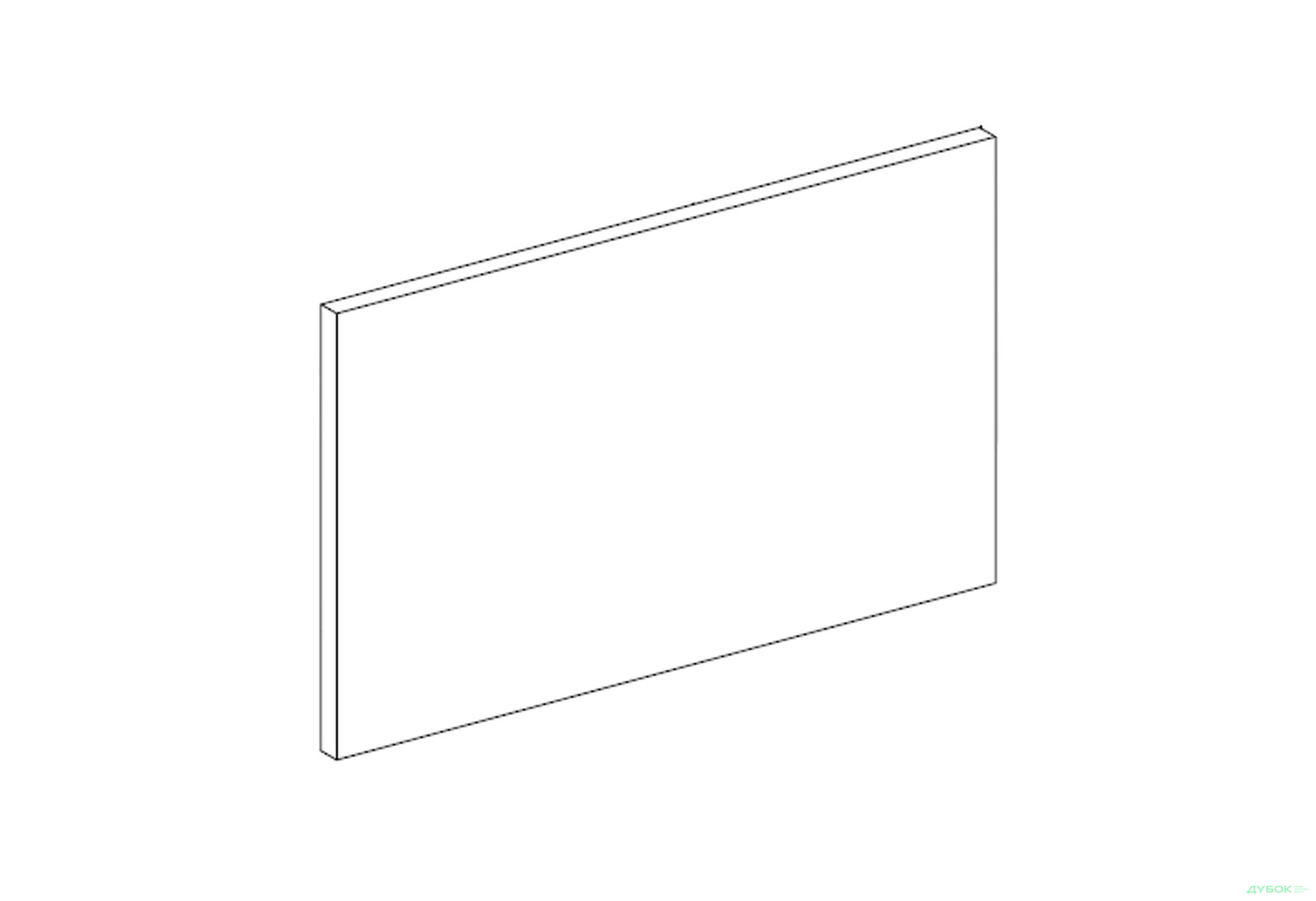 Зображення 1 - Фасад А 50 (570) Марта / Аліса Лак Світ Меблів