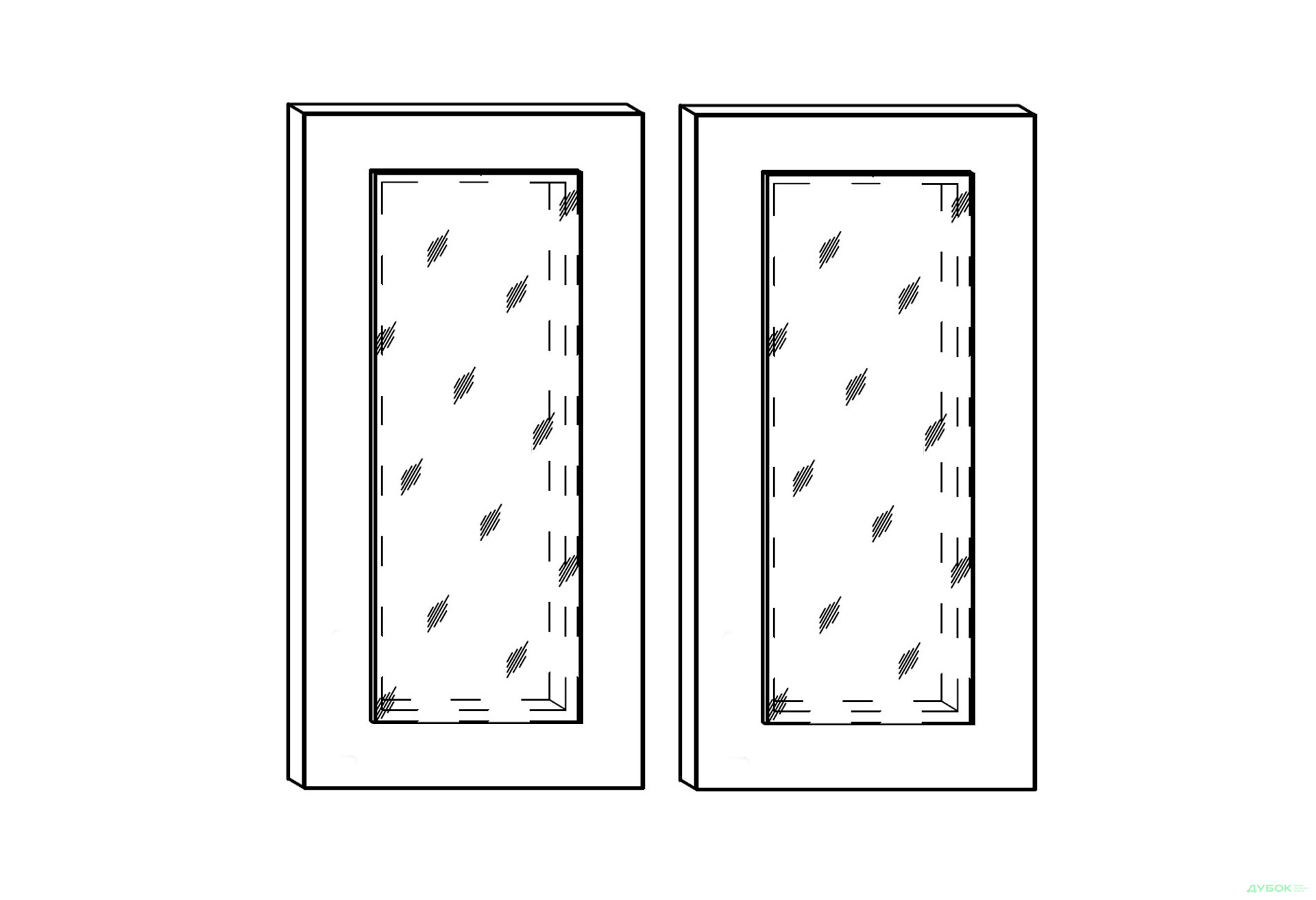 Зображення 1 - Фасад В 60 Ск Марта / Аліса Лак Світ Меблів