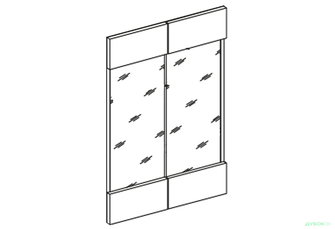 Фасад В 80 Ск Марта / Аліса Лак Світ Меблів