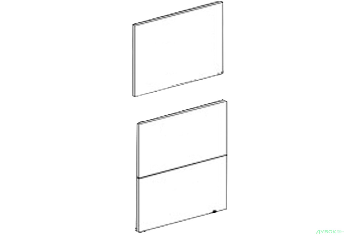 Фасад П 60 ДШ п/мікрохв. 720 Марта / Аліса Лак Світ Меблів