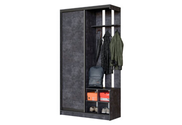 Передпокій VIP-master Альфа 2200х1200х450ДСП Бетон темний