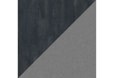 Стеновая панель 2-сторонняя Угольный камень / Платинум диск K353 RT / K523 PE 4100х640х10 Кроноспан