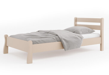 Ліжко Arbor Drev Венеція 90х200, сосна, кашемір