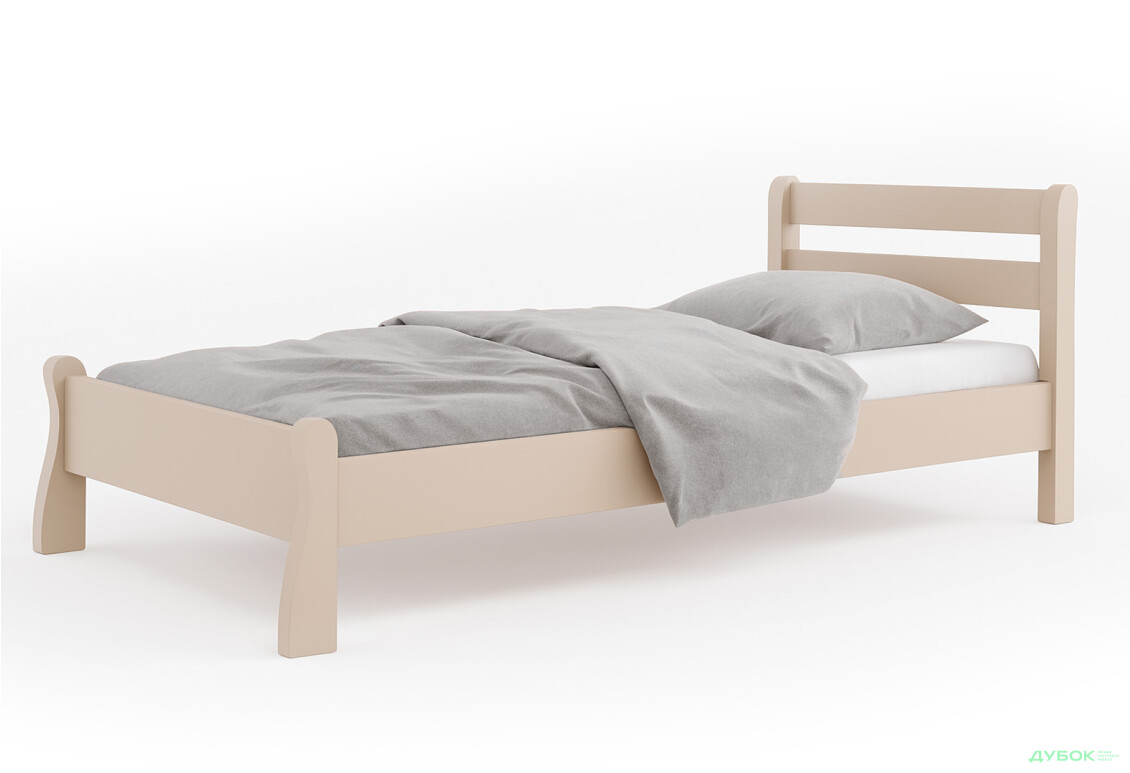 Ліжко Arbor Drev Венеція 90х200, сосна, кашемір