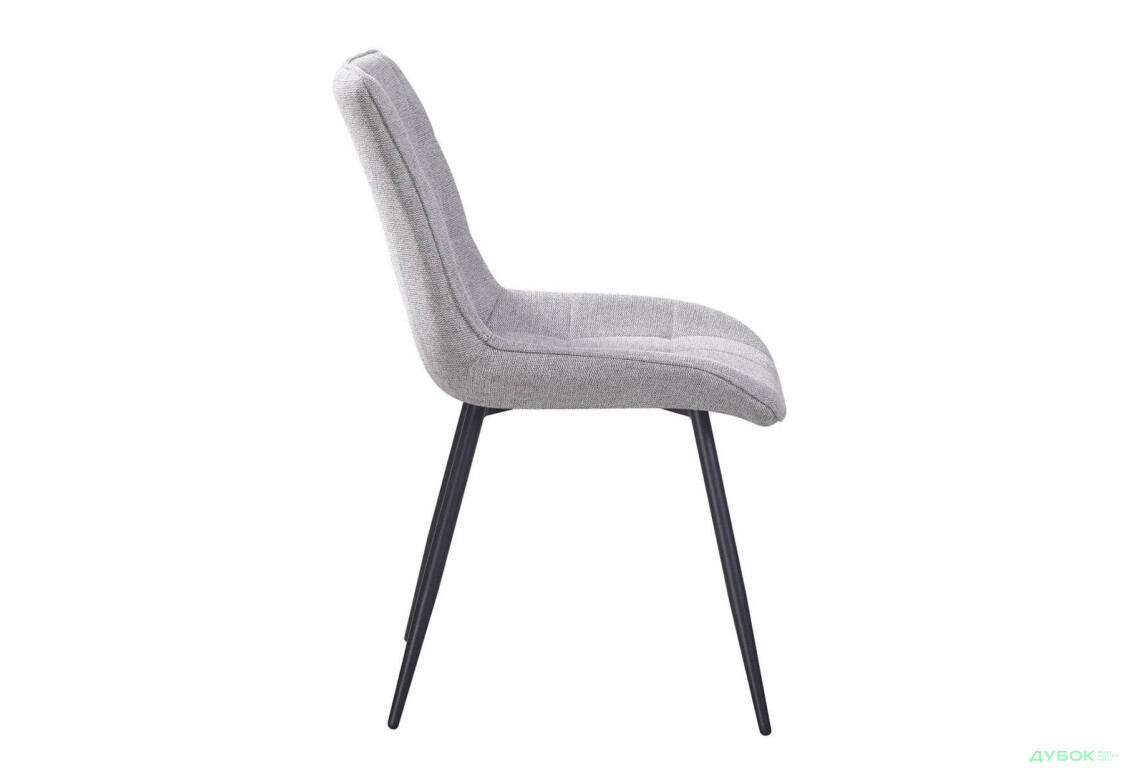 Стул Kredens furniture Ево / Evo 51x63x86 см светло-серый - Изображение 4 Изображение 4 - Стул Kredens furniture Ево / Evo 51x63x86 см светло-серый