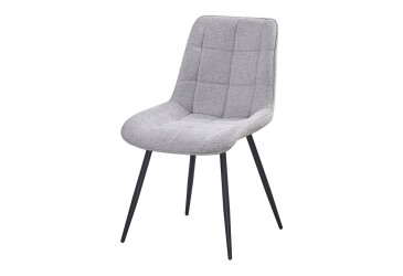 Стілець Kredens furniture Ево / Evo 51x63x86 см світло-сірий