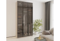 Шафа MebelStar Оскар 3-дверна з антресоллю та вітринами 120 см Кашемір - Зображення 2 Зображення 2 - Шафа MebelStar Оскар 3-дверна з антресоллю та вітринами 120 см Кашемір