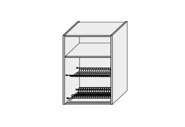 Корпус 60В 2дв Сушка Pro Blum+GTV 900мм