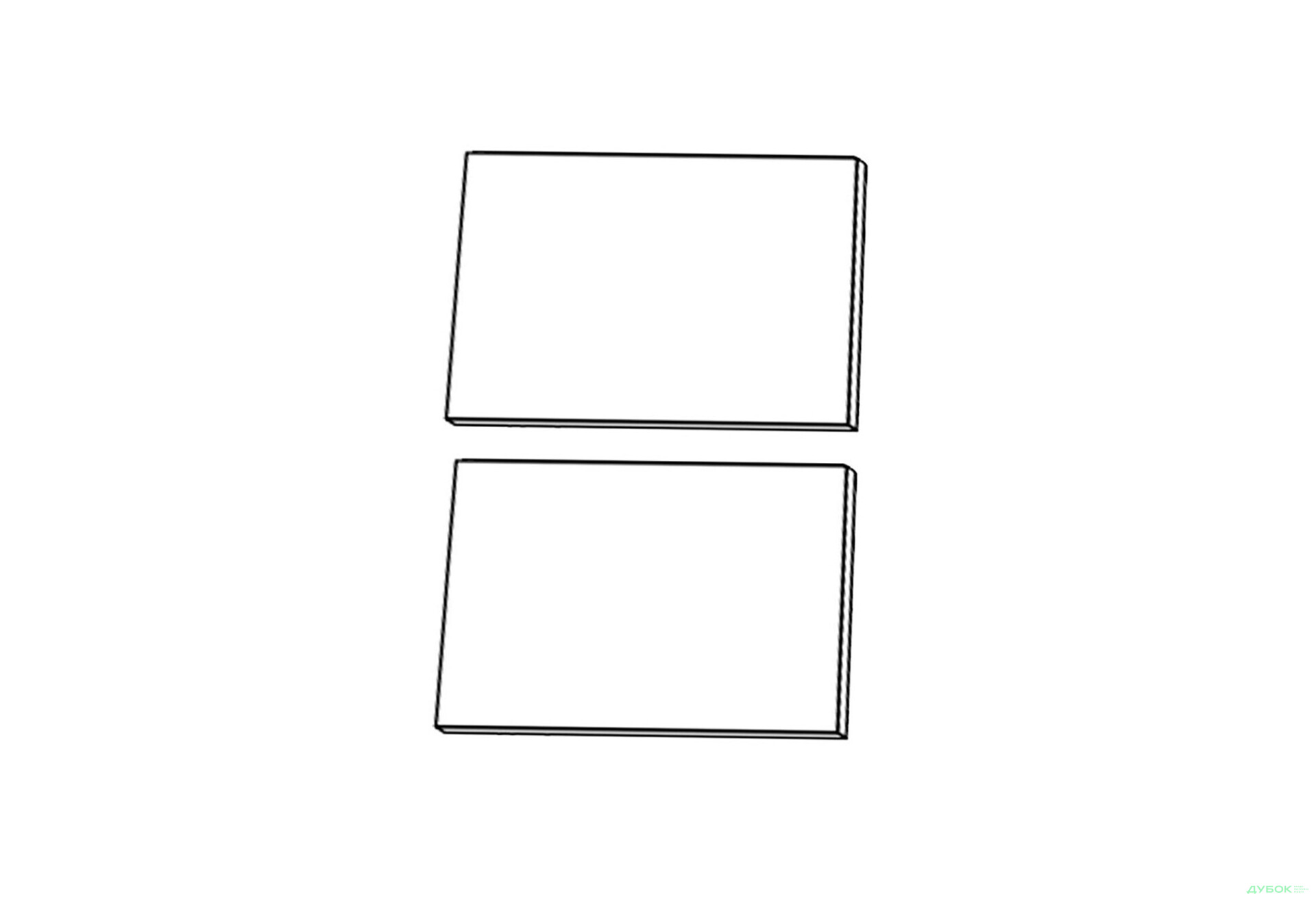 Изображение 1 - Фасад 60В + Сушка Aventos Pro Blum+GTV 2дв 900мм Миллениум МироМарк