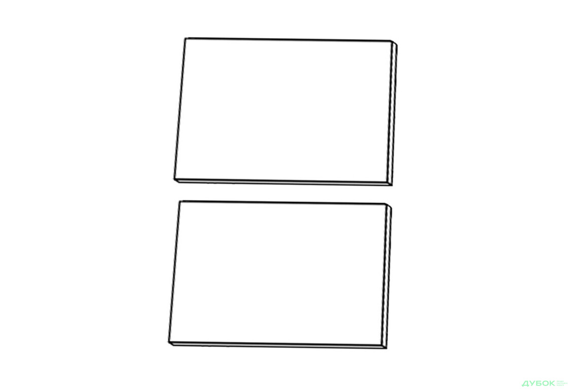 Фасад 60В + Сушка Aventos Pro Blum+GTV 2дв 900мм Миллениум МироМарк